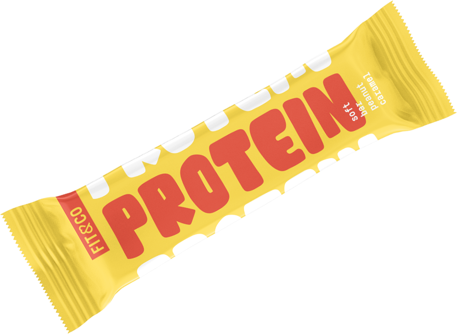 Fit & Co Protein Soft Bar | Peanut Caramel Flavor — Selected by ÉLAN VITAE