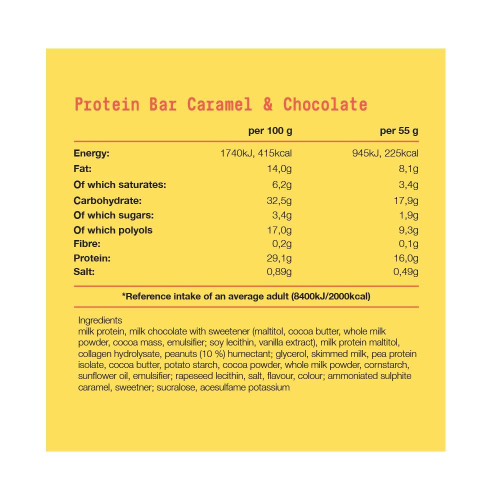Fit & Co Protein Soft Bar | Peanut Caramel Flavor — Selected by ÉLAN VITAE