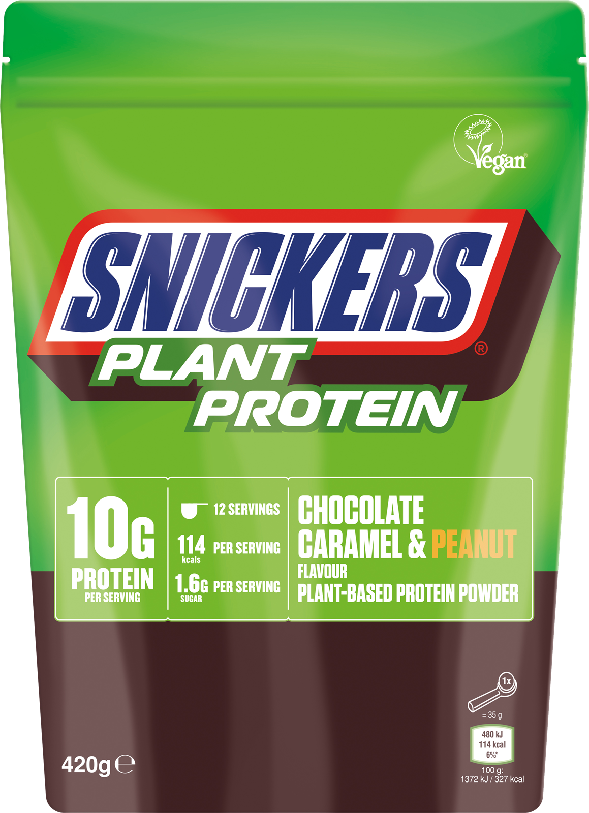 Snickers Plant Protein | Indulgent Plant-Based Nutrition — Selected by ÉLAN VITAE