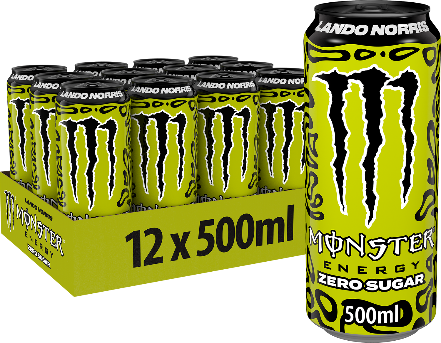 Zero Sugar Monster Energy - Lando Norris Edition