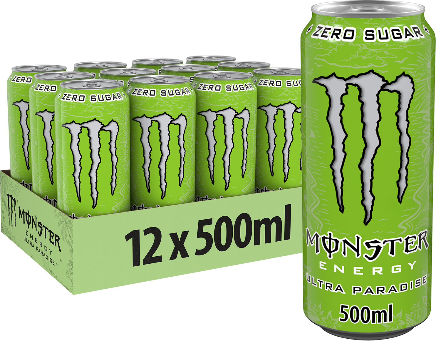 Monster Energy Ultra Paradise - 12 Pack (500 ml Each)