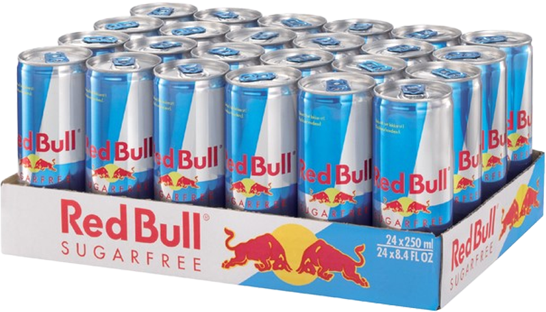 Red Bull Sugarfree (24 x 250 ml) | Energizing Refreshment — Selected by ÉLAN VITAE