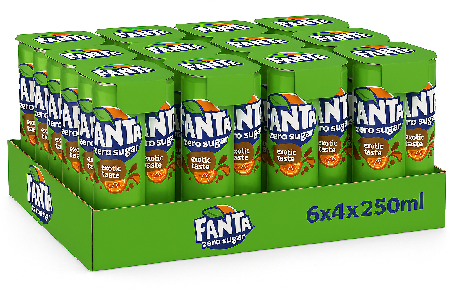 Fanta Exotic Zero Sugar | Refreshing Beverage Option — Selected by ÉLAN VITAE