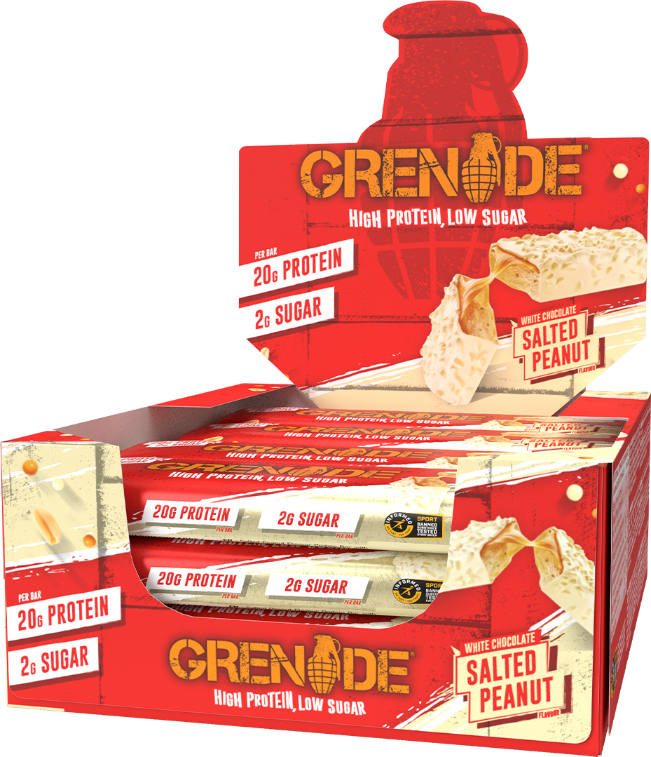 Grenade Protein Bar | Nutrient-Dense Snack for Recovery — Selected by ÉLAN VITAE