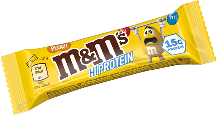 M&M's HiProtein Bar | Balanced Protein Snack — Selected by ÉLAN VITAE