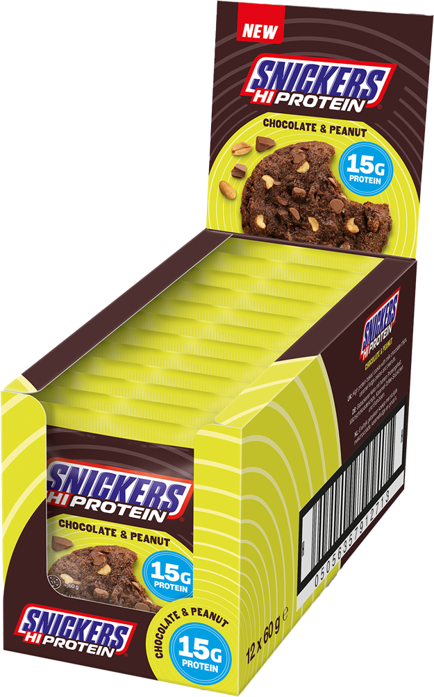 Snickers HiProtein Cookie | Chocolate & Peanut Indulgence — Selected by ÉLAN VITAE