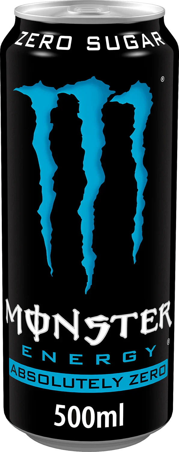 Monster Energy Absolutely Zero - 12 Pack of 500 ml Cans
