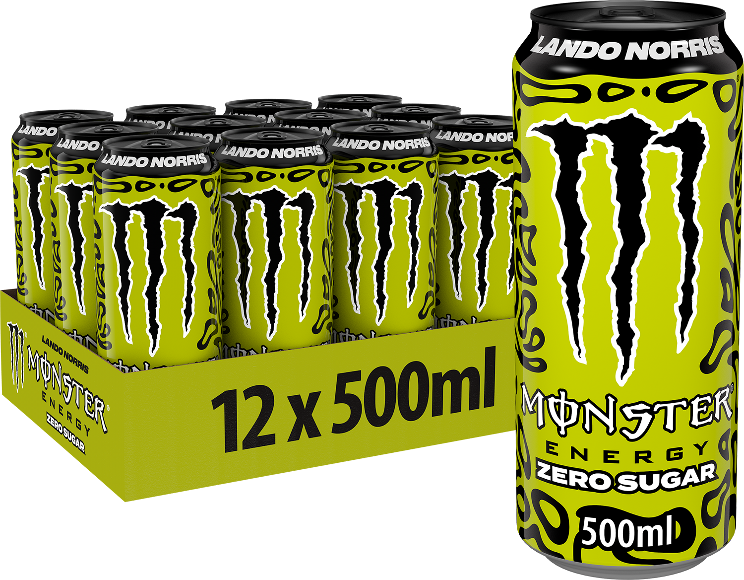 Zero Sugar Monster Energy - Lando Norris Edition