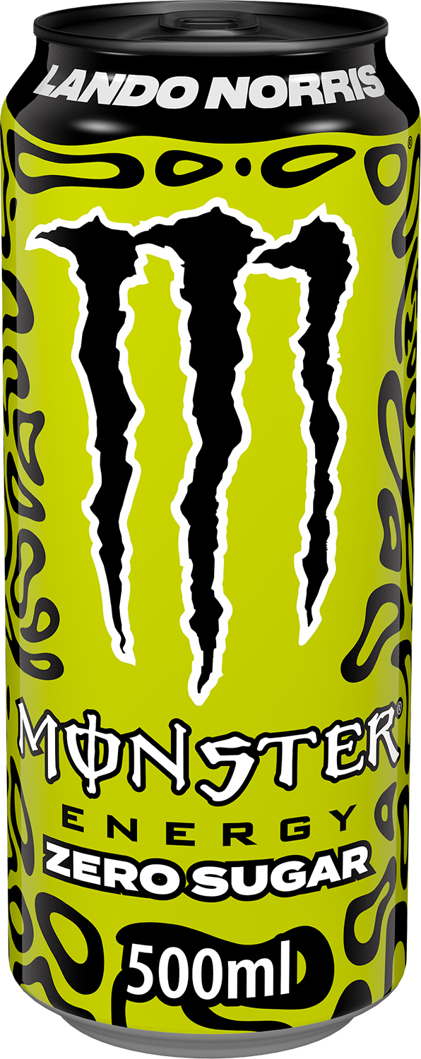 Monster Energy Lando Norris Zero Sugar - 12 Pack (500 ml Each)