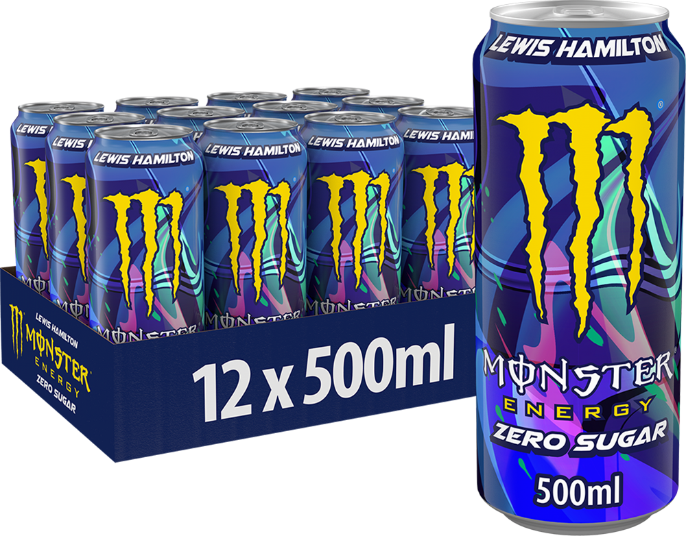 Monster Energy Lewis Hamilton Zero Sugar Drink (500 ml)