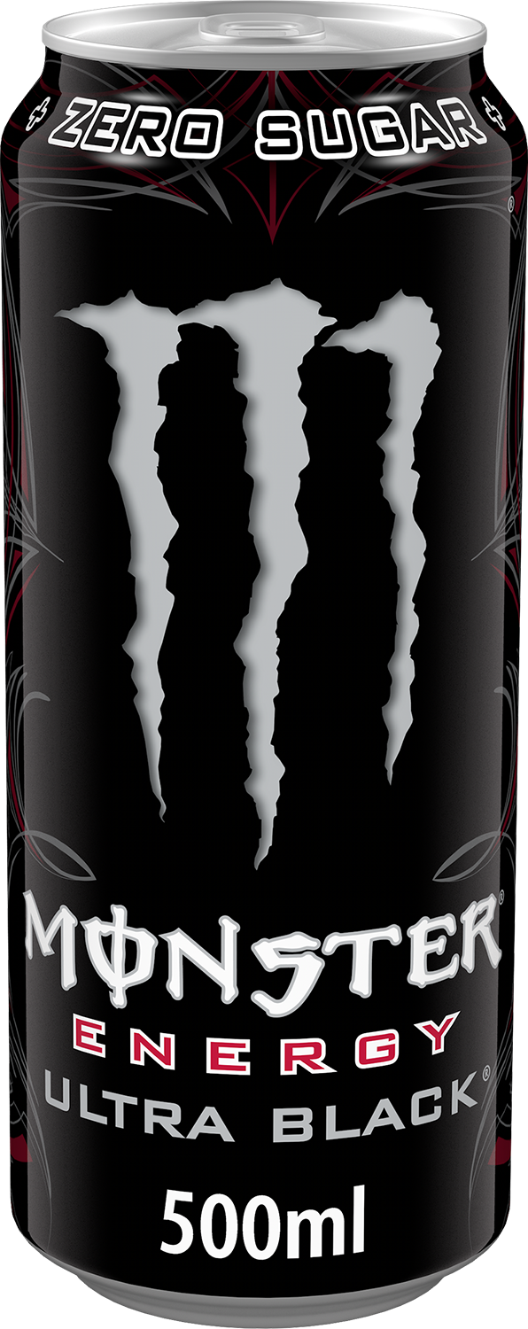 Monster Energy Ultra Black - 500 ml Can