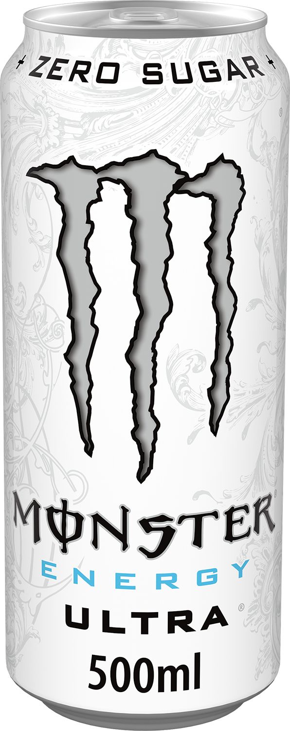 Monster Energy Ultra White - 500 ml Can