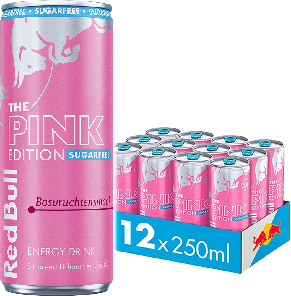 Red Bull Pink Edition Sugarfree Forest Fruits | Refreshing Energy Drink — Selected by ÉLAN VITAE